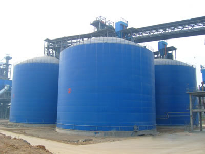 西青水泥钢板库改造