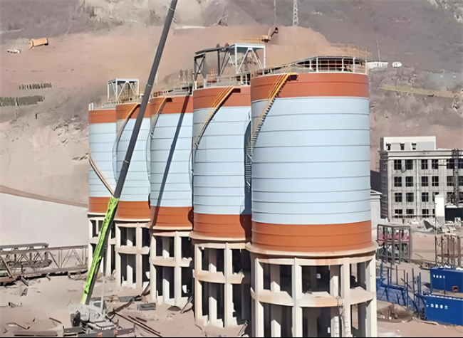 西青高架钢板仓